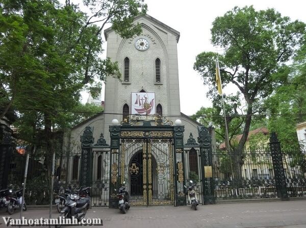 Địa chỉ, giờ lễ các nhà thờ Thiên Chúa Giáo tại Hà Nội
