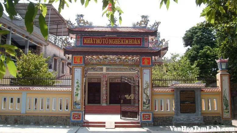 Nhà thờ Tổ nghề kim hoàn tại thành phố Huế