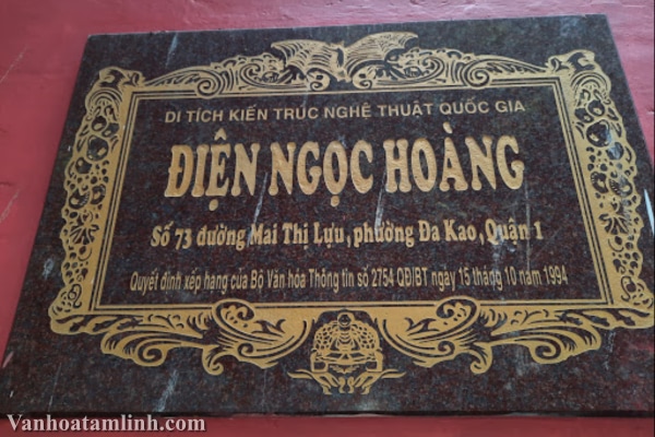 Chùa Ngọc Hoàng ở Sài Gòn