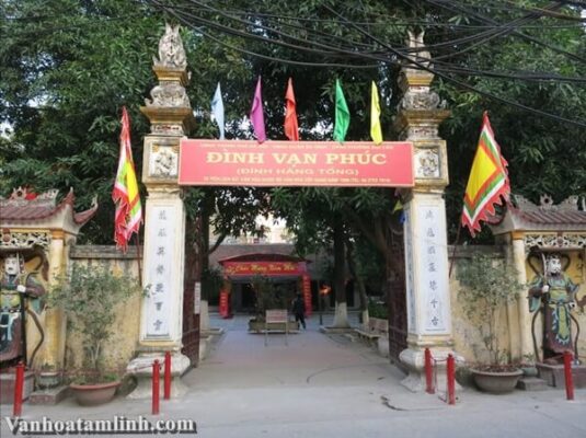Đình Vạn Phúc (đình hàng Tổng) thờ Linh Lang Đại Vương