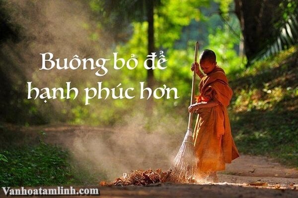 Lời Phật dạy về học cách buông bỏ