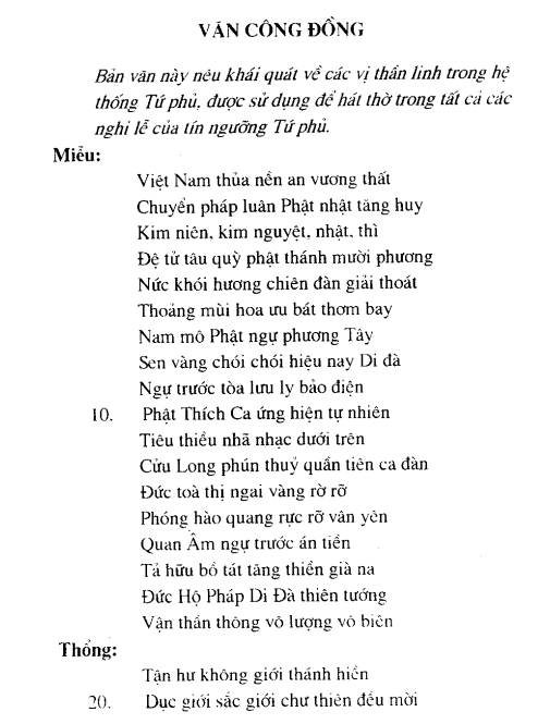 Đạo Mẫu ở Việt Nam 100 bài văn chầu