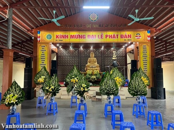 Chùa Đậu (Thường Tín) đón mùa Phật Đản năm 2022