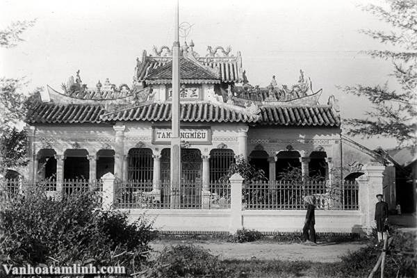 Tam Tông Miếu năm 1927 lúc mới xây dựng