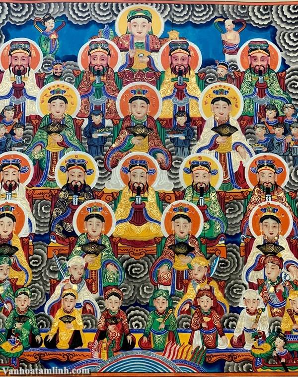 Các vị thánh thần trong đạo Mẫu Tam Tứ Phủ