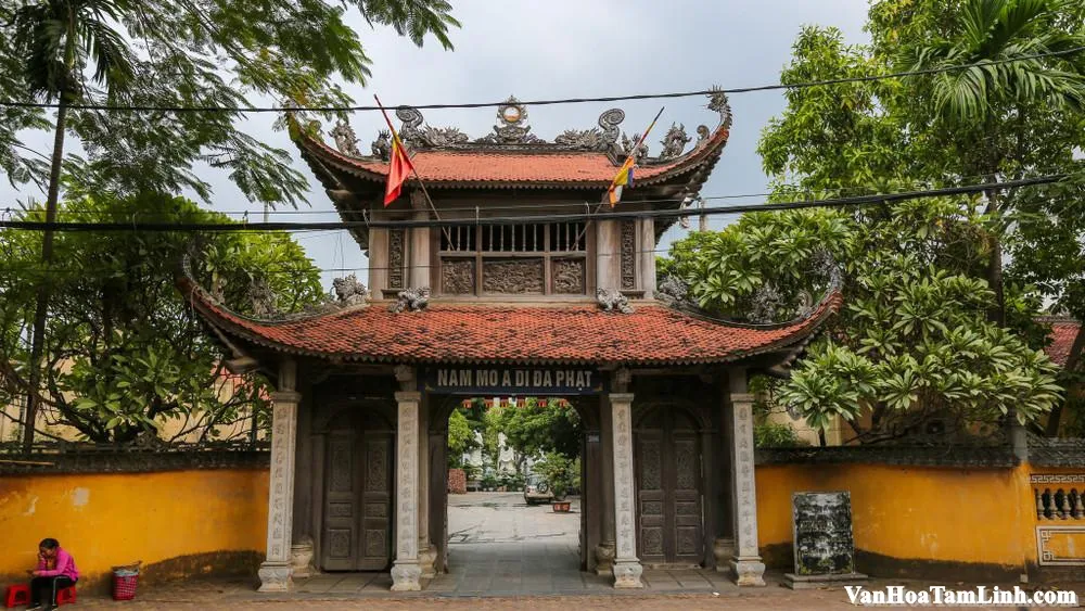 Chùa Tảo Sách – cổ tự 600 năm tuổi ven bờ Hồ Tây