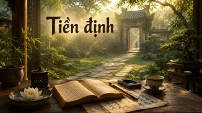 Tiền định là gì? Quan niệm về số phận và nhân duyên trong đời sống
