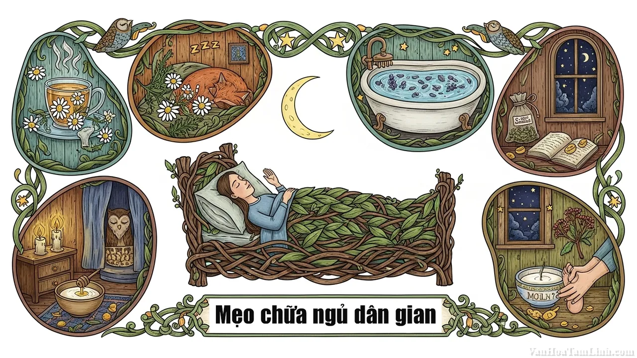 Khó ngủ nên làm gì? Mẹo chữa mất ngủ dân gian
