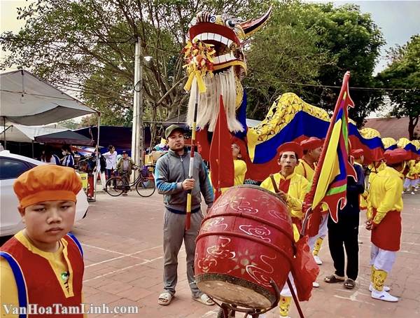 Lễ hội Đền Hoá (đền Dạ Trạch) ở Khoái Châu, Hưng Yên năm 2023