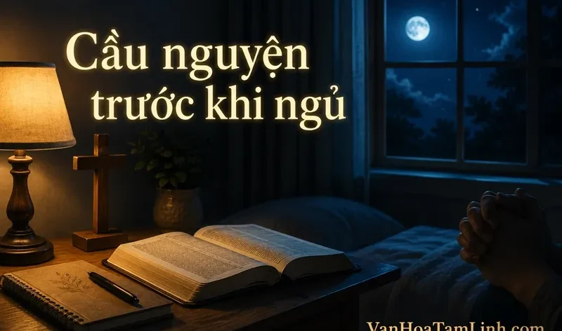 Lời cầu nguyện trước khi đi ngủ dành cho tín đồ Tin Lành