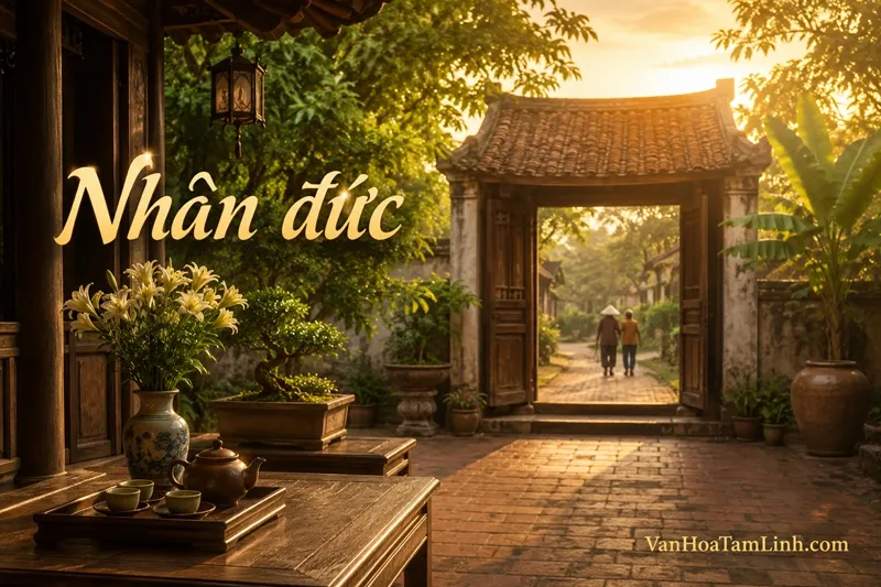 Nhân đức là gì? Ý nghĩa của nhân đức trong văn hóa Việt Nam