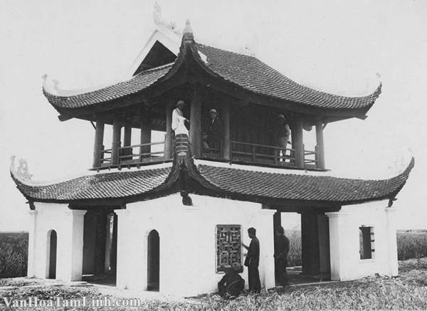 Những bức ảnh về chùa Bút Tháp chụp cách đây hơn 100 năm