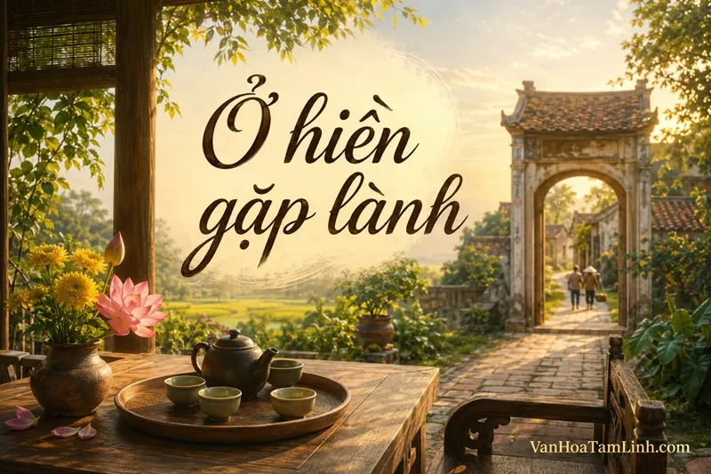 “Ở hiền gặp lành” là gì? Ý nghĩa câu tục ngữ trong văn hóa Việt Nam