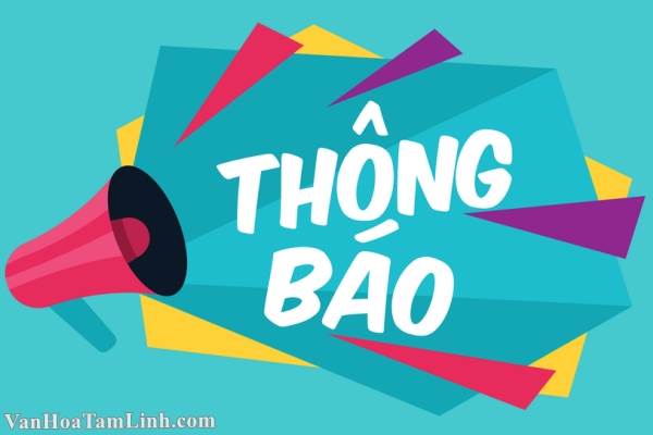 Thông báo là gì? Cách viết văn bản thông báo