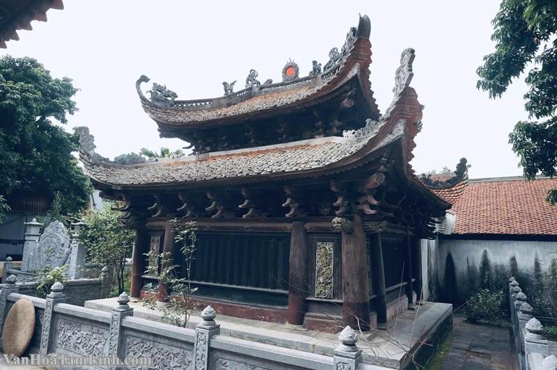 Tòa hậu cung điện Thánh chùa Bối Khê ở Tam Hưng, Thanh Oai