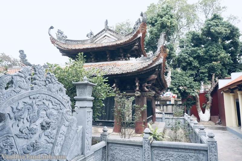 Tòa hậu cung điện Thánh chùa Bối Khê ở Tam Hưng, Thanh Oai