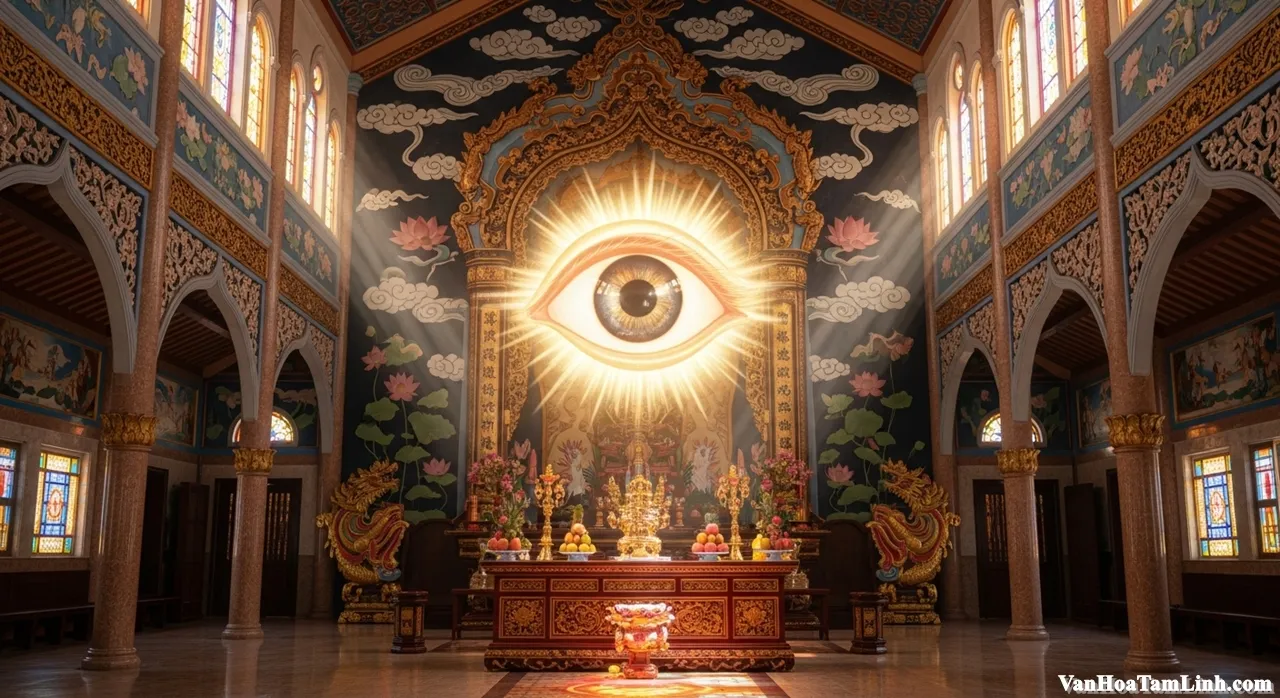 Ý nghĩa biểu tượng Thiên Nhãn trong đạo Cao Đài