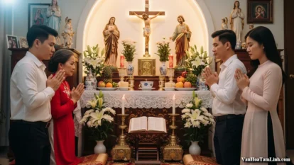Đạo Công giáo trong đời sống gia đình Việt Nam xưa và nay