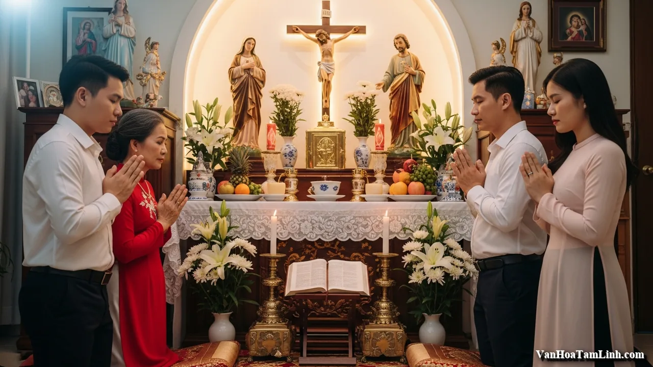 Đạo Công giáo trong đời sống gia đình Việt Nam xưa và nay