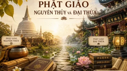 Phật giáo Nguyên thủy và Phật giáo Đại thừa khác nhau như thế nào?