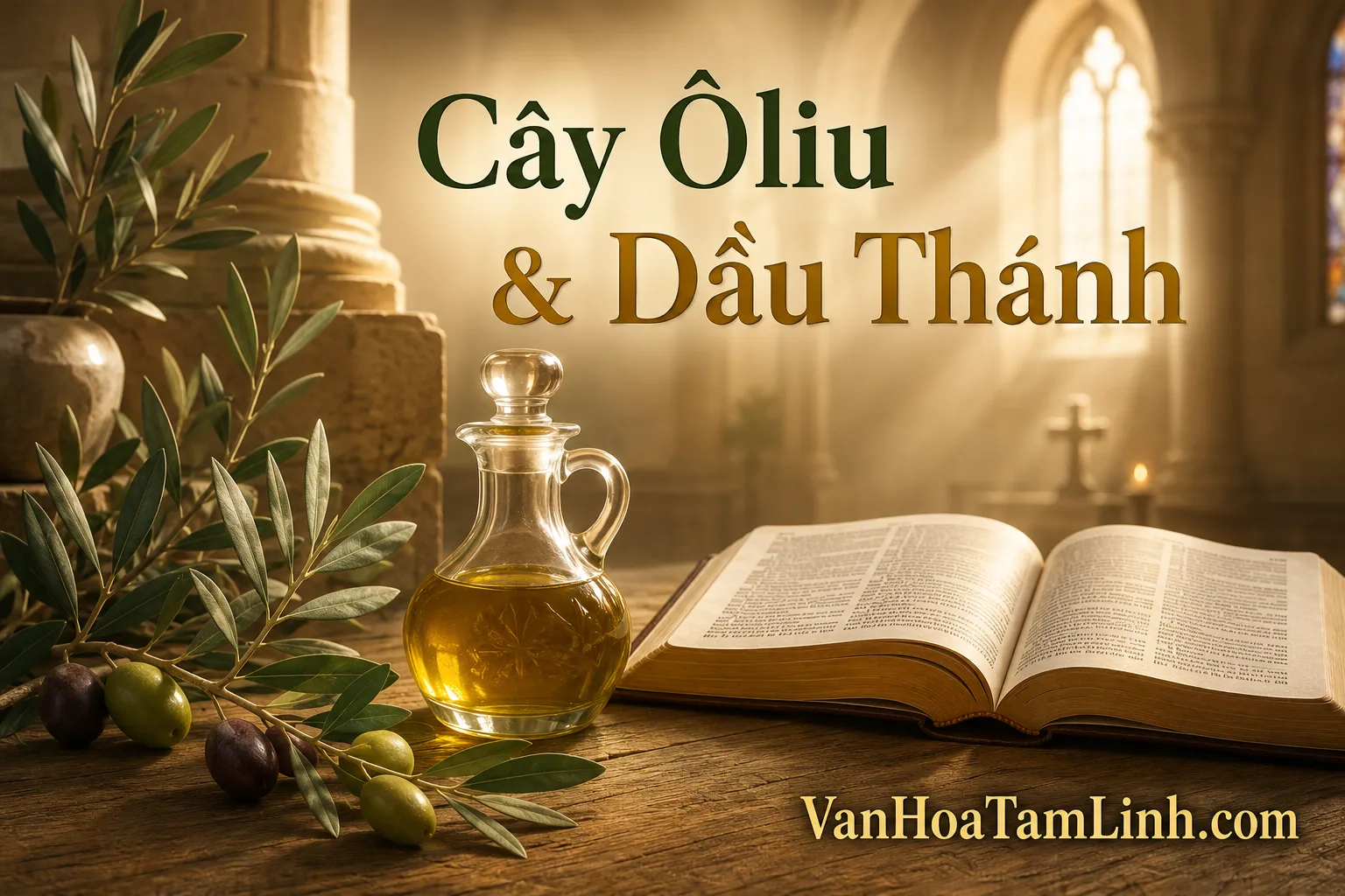 Ý Nghĩa của Cây Ôliu và Dầu Thánh trong Kinh Thánh
