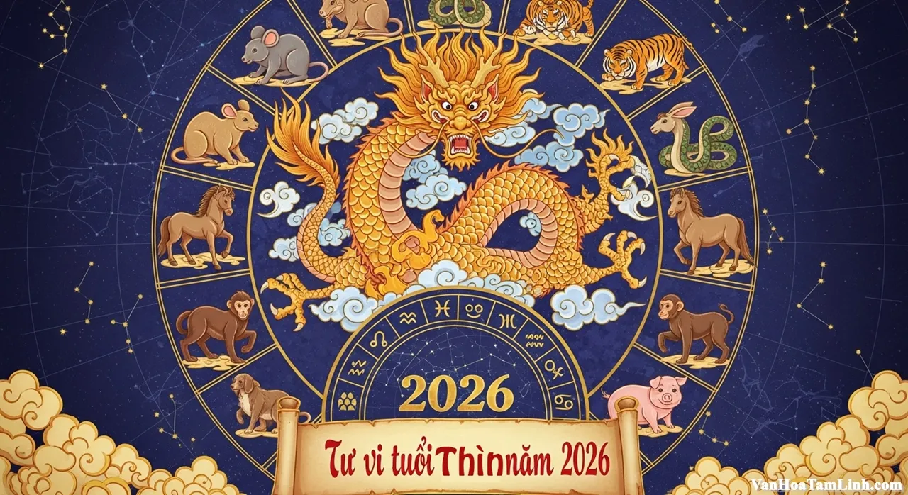 Tử vi tuổi Thìn năm 2026: Vận Khí Hanh Thông – Đón Gió Lớn Để Bay Cao