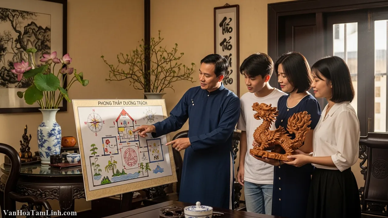 Phong thủy dương trạch là gì trong văn hóa Việt?