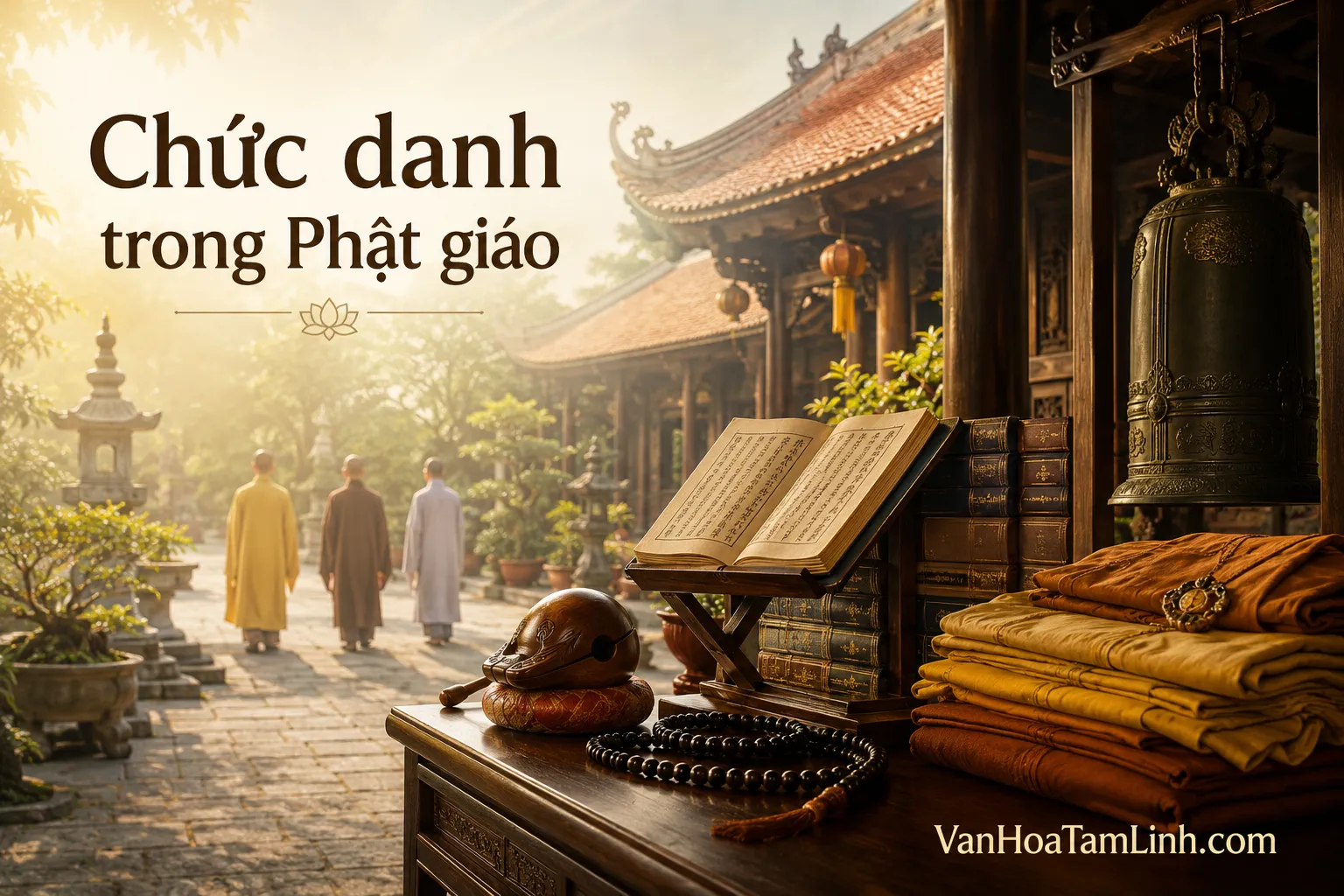 Các chức danh trong Phật giáo: Ý nghĩa và vai trò của từng danh xưng