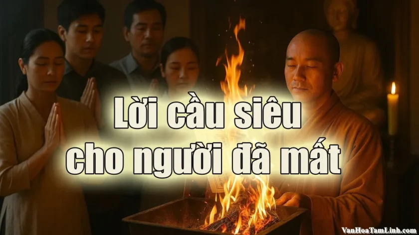 Cầu siêu là gì? Lời cầu siêu cho người đã mất