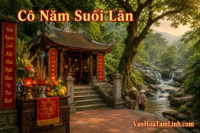 Cô Năm Suối Lân là ai, được thờ ở đâu?
