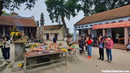 Đền Thính (Bắc Cung) thờ Thánh Tản Viên ở Vĩnh Phúc