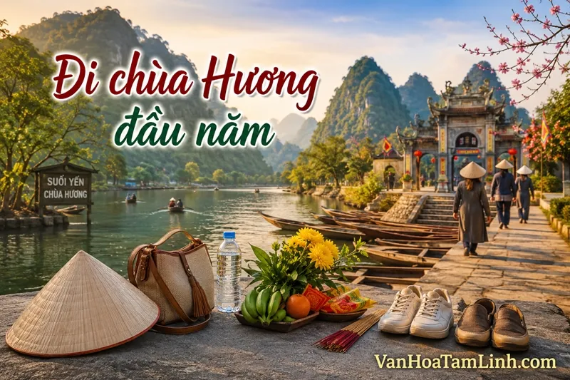 Đi chùa Hương cần chuẩn bị gì? Lưu ý khi hành hương đầu năm