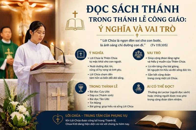Đọc Sách Thánh trong Thánh lễ Công giáo: Ý nghĩa và vai trò