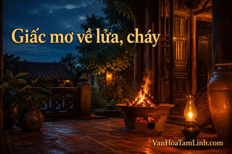 Giấc mơ về lửa, cháy và những biểu tượng chuyển biến