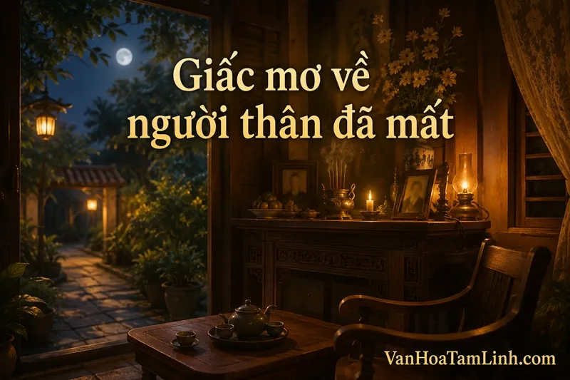 Giấc mơ về người thân đã mất