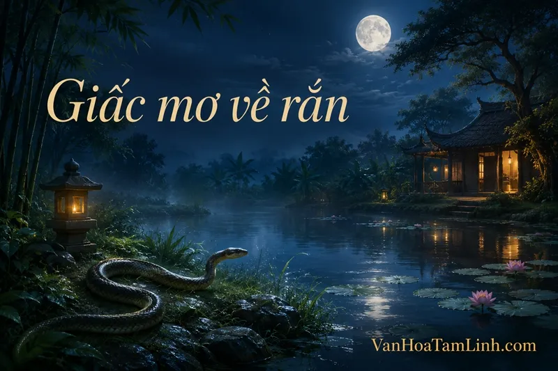 Giấc mơ về rắn trong văn hóa dân gian Việt Nam