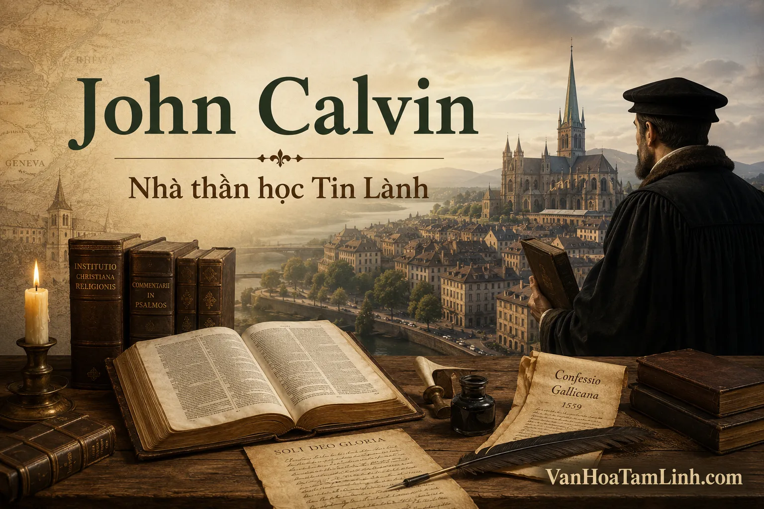John Calvin là ai? Nhà thần học có ảnh hưởng lớn trong đạo Tin Lành