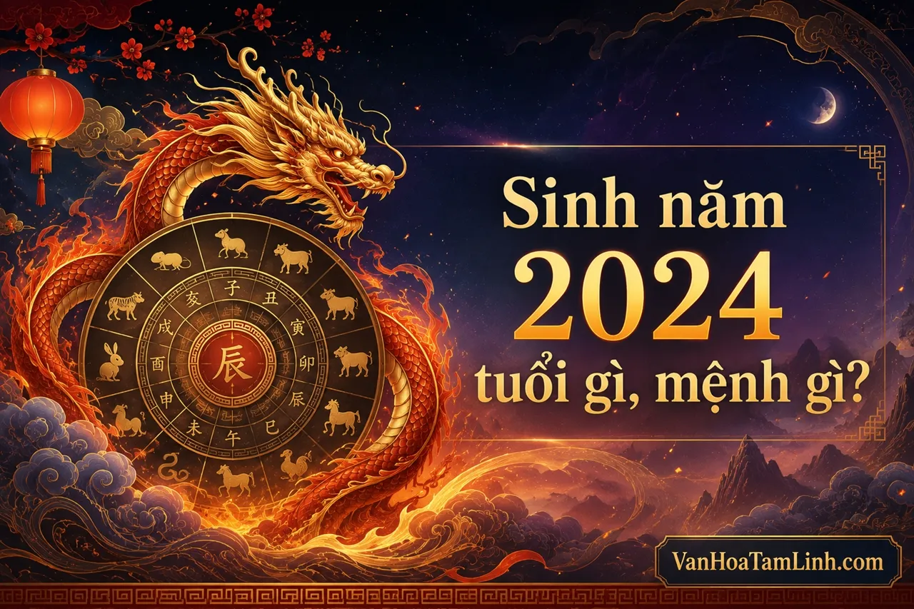 Người sinh năm 2024 tuổi gì, mệnh gì?