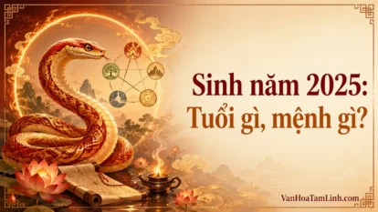 Người sinh năm 2025 tuổi gì, mệnh gì?