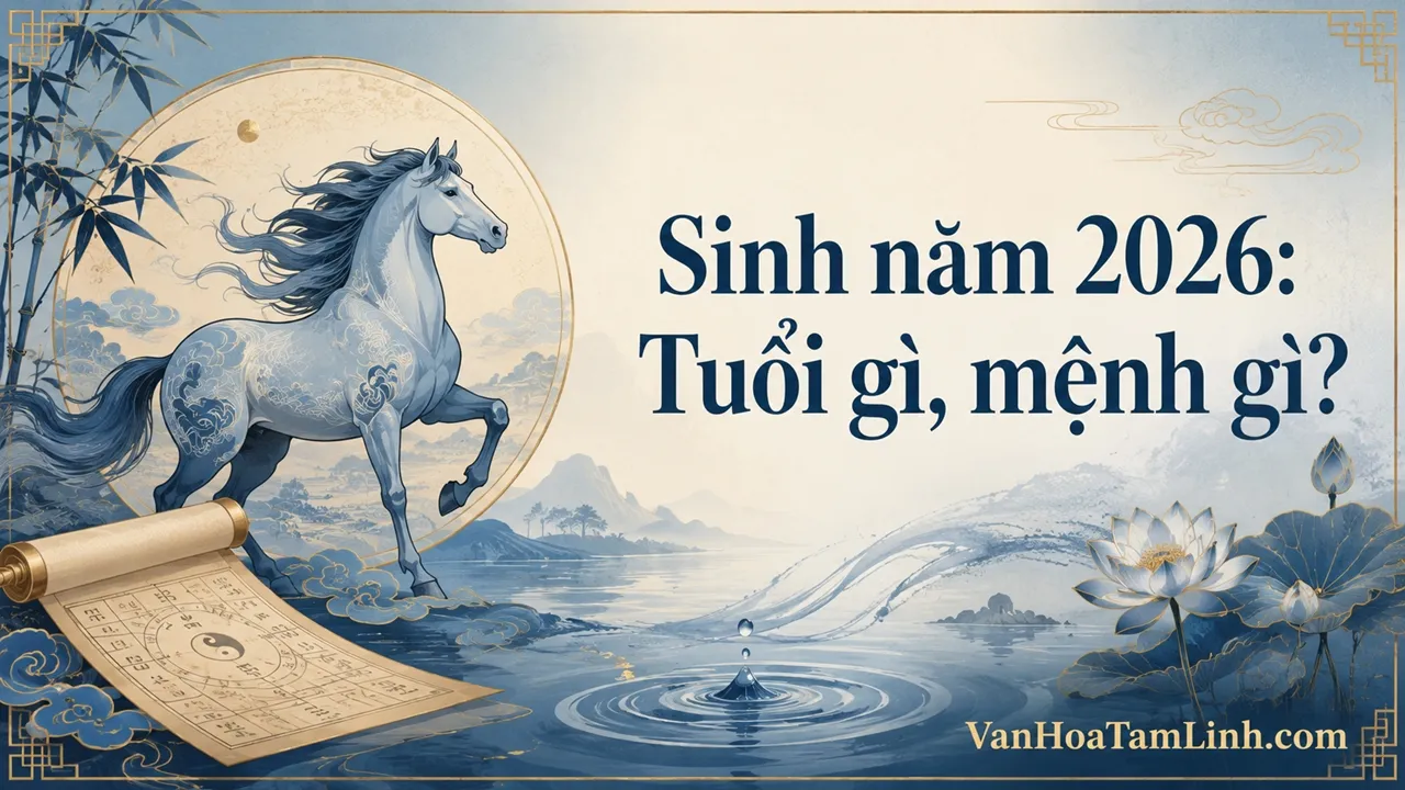 Người sinh năm 2026 tuổi gì, mệnh gì?