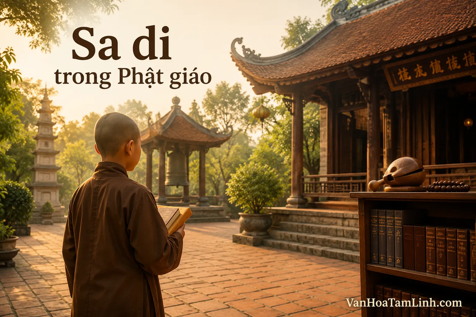 Sa di là gì? Tìm hiểu người mới xuất gia trong Phật giáo