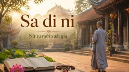Sa di ni là gì? Ý nghĩa danh xưng dành cho nữ tu mới xuất gia