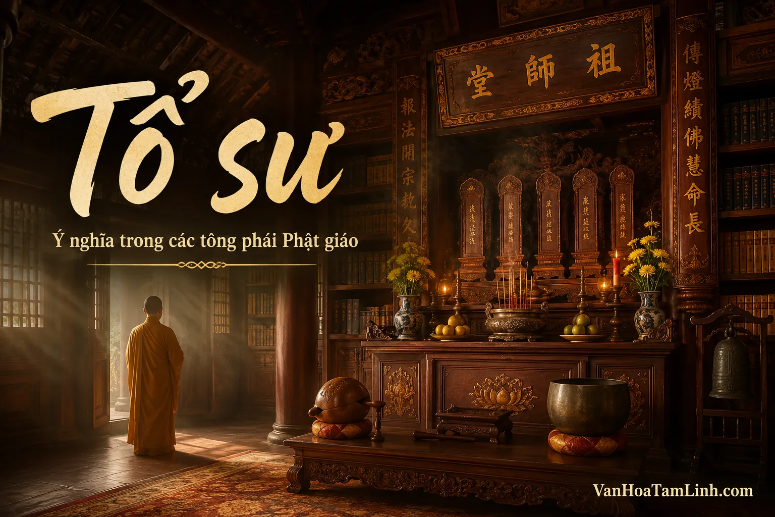 Tổ sư là gì? Ý nghĩa danh xưng Tổ sư trong các tông phái Phật giáo
