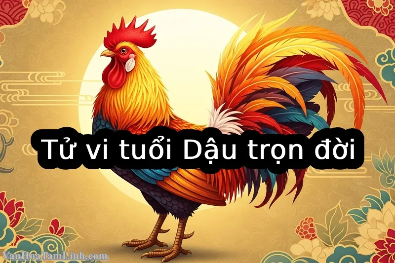 Tử vi tuổi Dậu trọn đời: Sự nghiệp, tình duyên, tài vận và vận mệnh