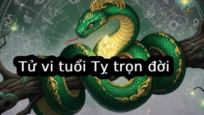 Tử vi tuổi Tỵ trọn đời: Sự nghiệp, tình duyên, tài vận và vận số