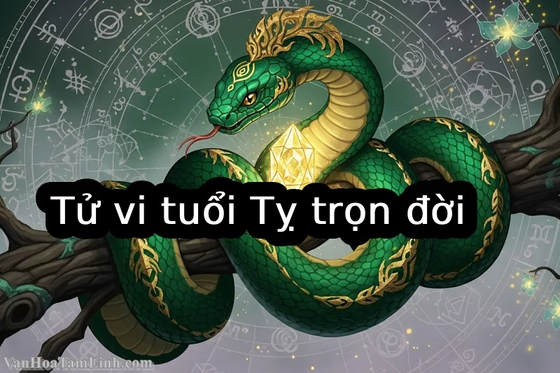 Tử vi tuổi Tỵ trọn đời: Sự nghiệp, tình duyên, tài vận và vận số
