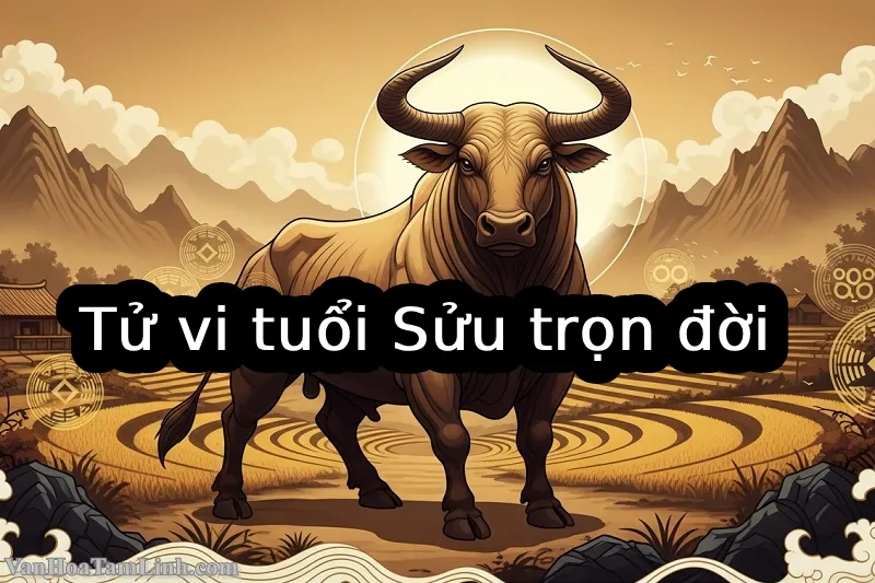 Tử vi tuổi Sửu trọn đời: Sự nghiệp, tài lộc, tình duyên và hậu vận
