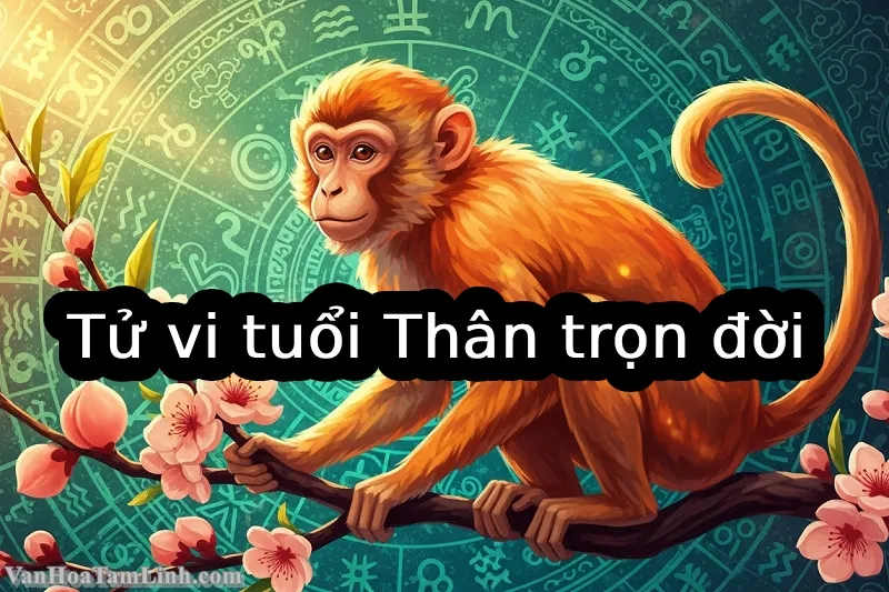 Tử vi tuổi Thân trọn đời: Tính cách, công danh, tài lộc và tình duyên