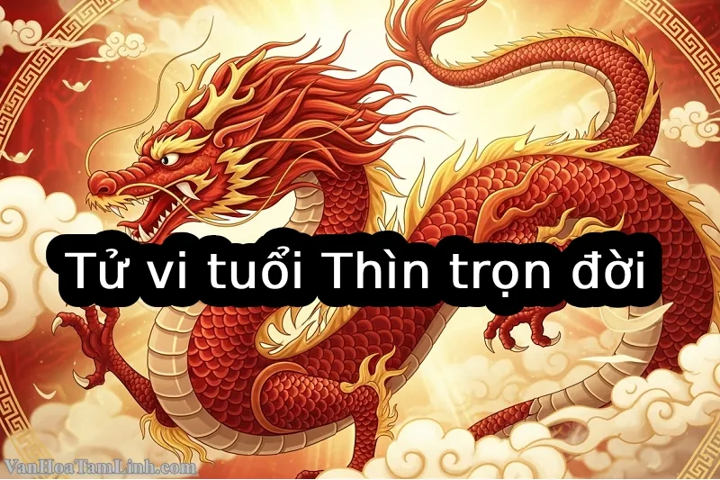 Tử vi tuổi Thìn trọn đời: Công danh, tài lộc, tình duyên và hậu vận