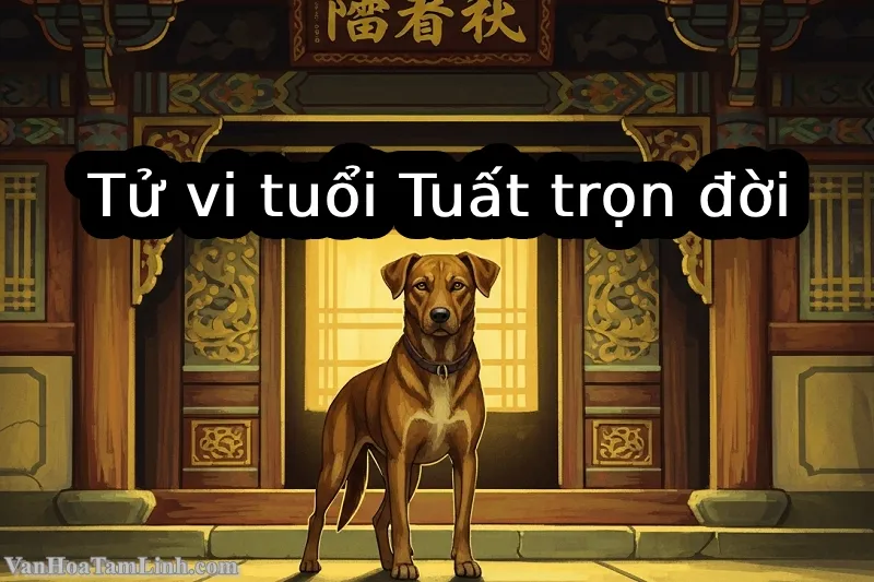 Tử vi tuổi Tuất trọn đời: Công danh, tình duyên, tài lộc và hậu vận